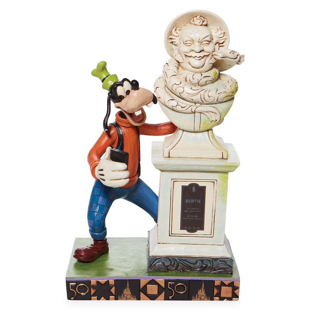 Goofy Haunted Mansion Figure by Jim Shore – Walt Disney World 50th Anniversary