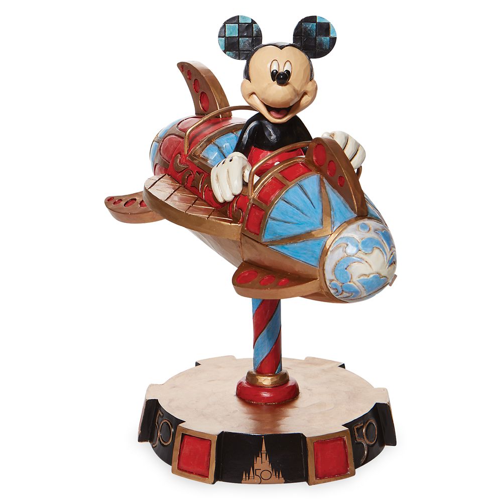 Mickey Mouse Astro Orbiter Figure by Jim Shore – Walt Disney World 50th Anniversary is now available