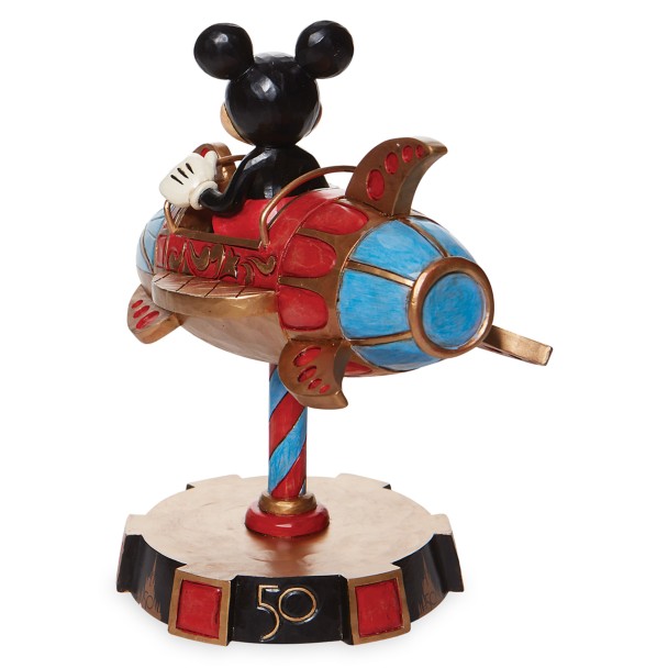Mickey Mouse Astro Orbiter Figure by Jim Shore – Walt Disney World 50th Anniversary