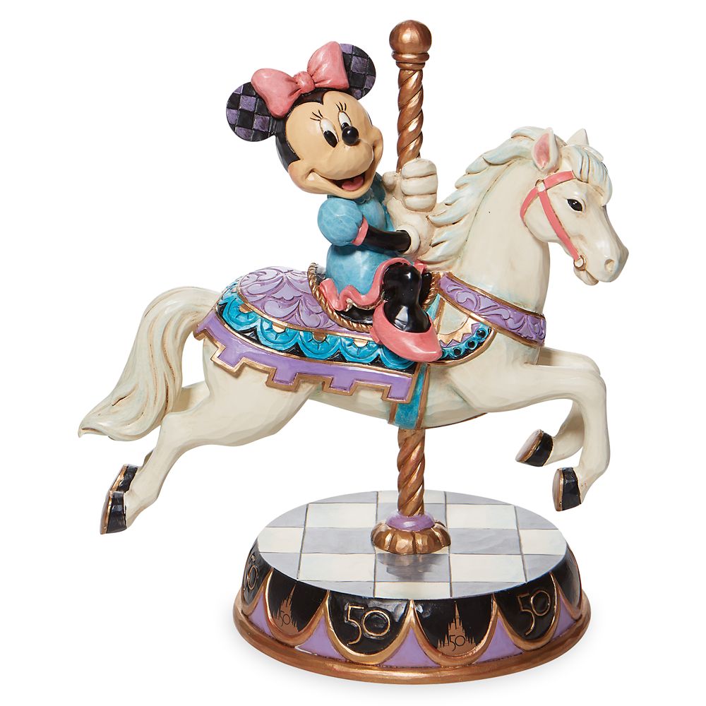 Minnie Mouse Prince Charming Regal Carrousel Figure by Jim Shore – Walt Disney World 50th Anniversary now available