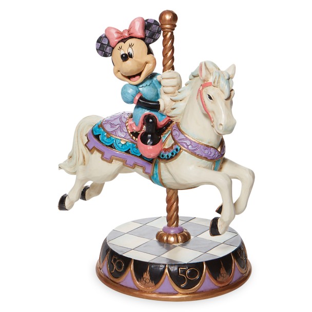 Minnie Mouse Prince Charming Regal Carrousel Figure by Jim Shore – Walt Disney World 50th Anniversary