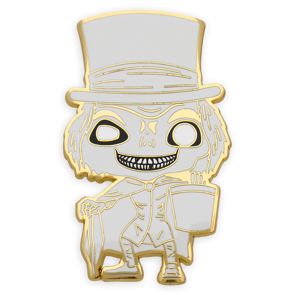 Hatbox Ghost Funko Pop! Pin – The Haunted Mansion – Limited Release