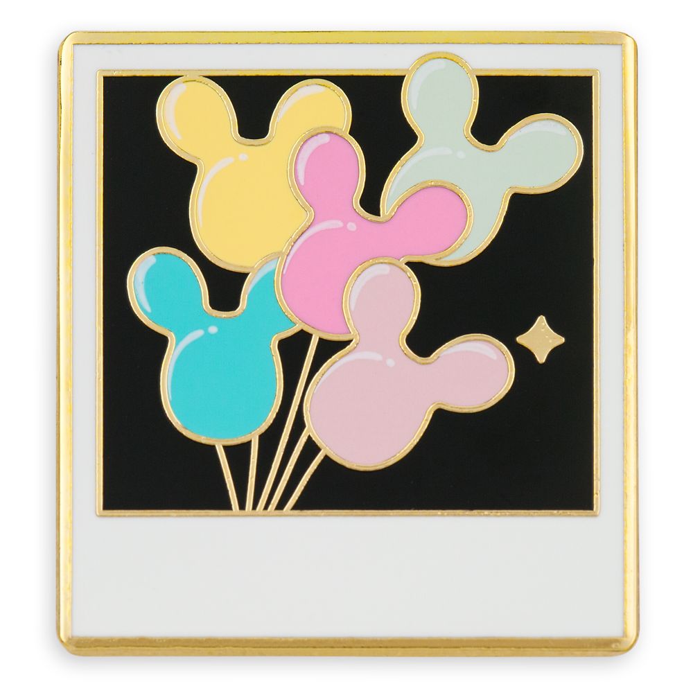 Mickey Mouse Icon Photo Flair Pin Set