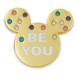 Mickey and Minnie Mouse Icon ''Be'' Flair Pin Set
