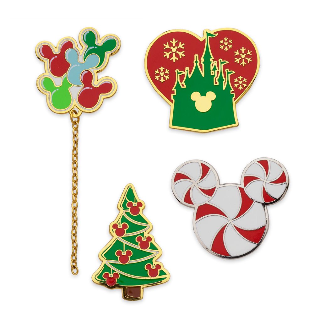 Disney Holiday Mini Pin Set