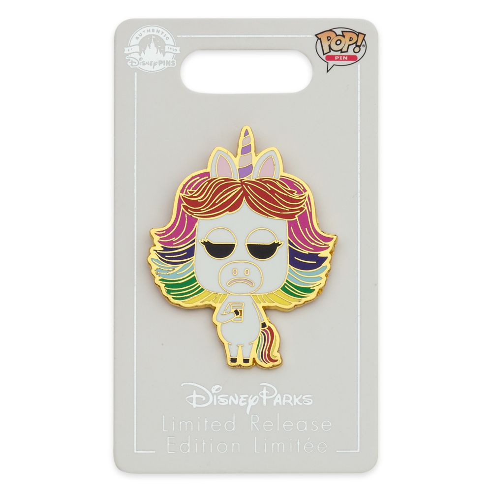 Rainbow Unicorn Funko Pop! Pin – Pixar Pier – Limited Release