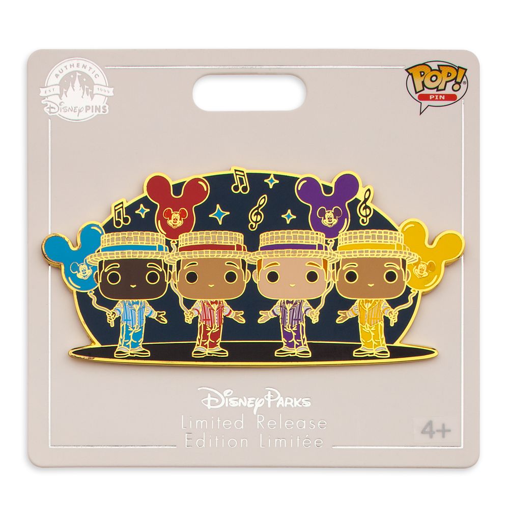 The Dapper Dans Funko Pop! Pin – Main Street U.S.A. – Limited Release