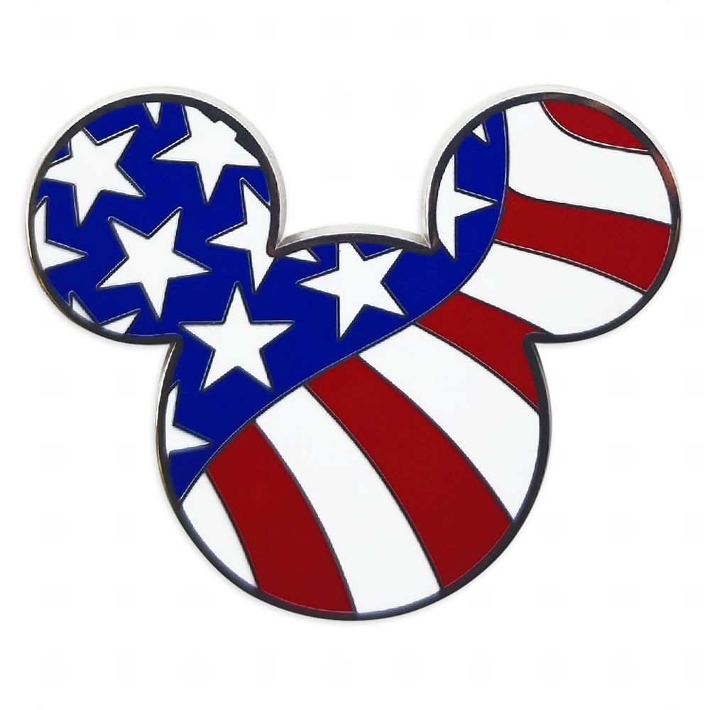 Mickey Mouse Icon Americana Pin available online for purchase