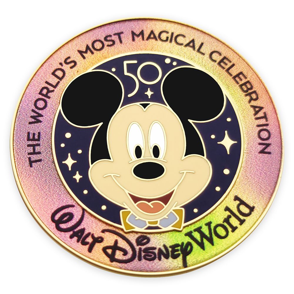 Mickey Mouse and Friends Pin Trading Starter Set – Walt Disney World 50th Anniversary