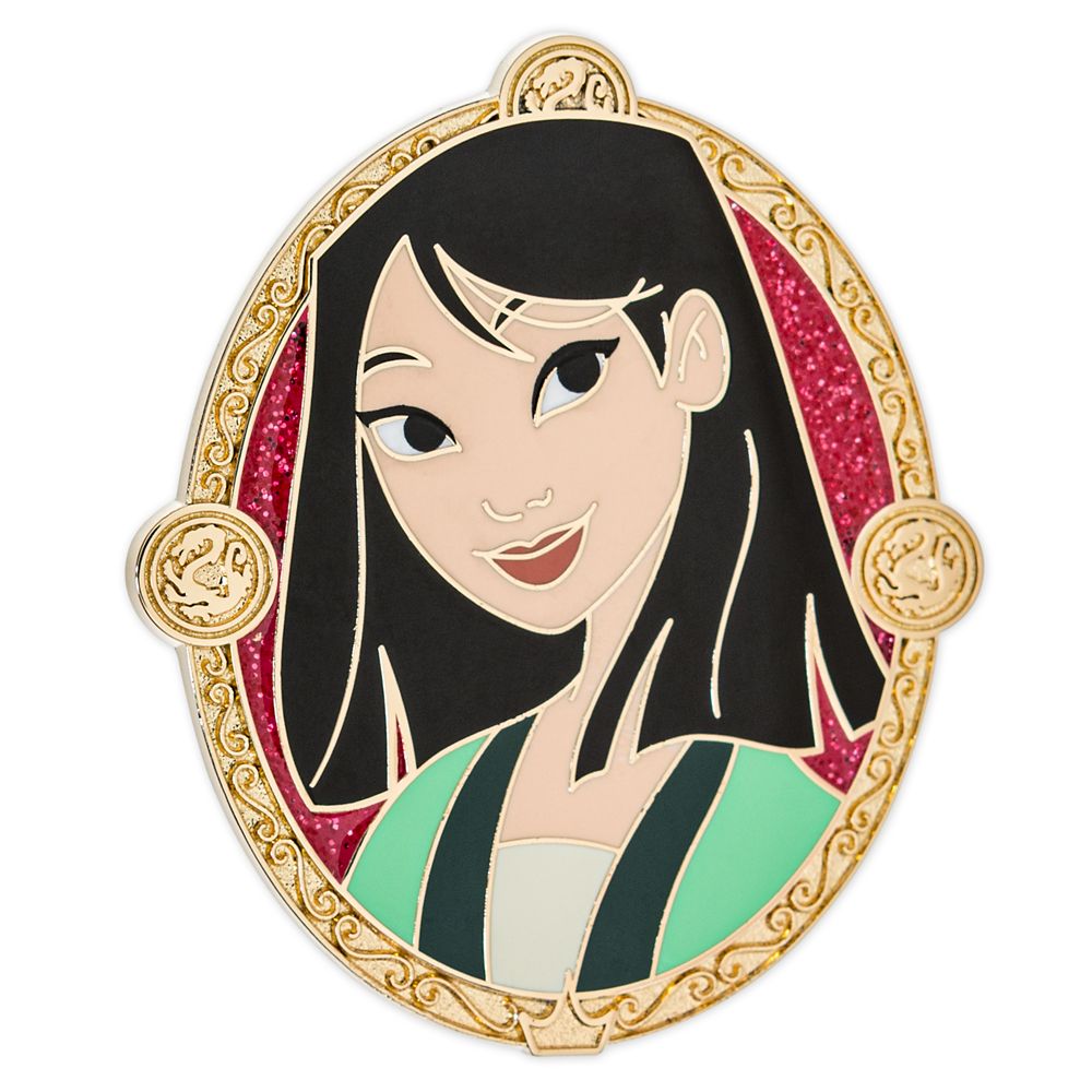 Mulan Portrait Pin