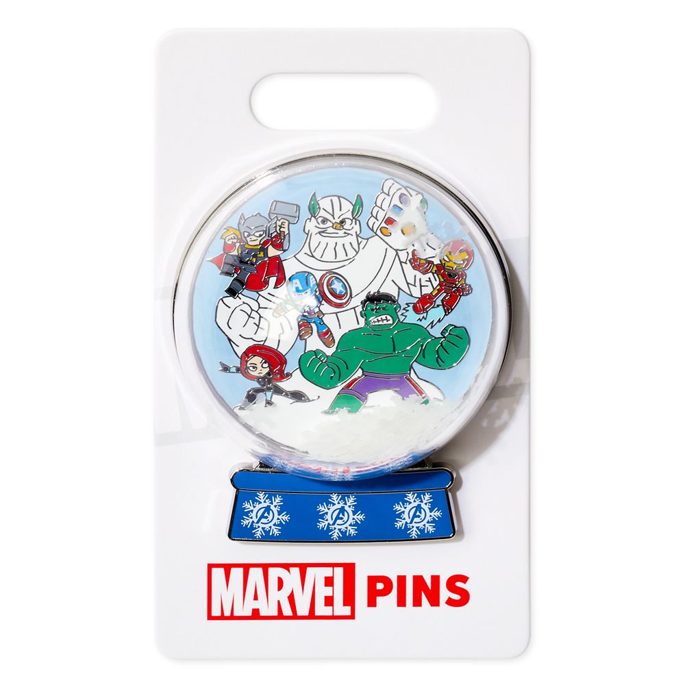 Marvel's Avengers Mini Snow Globe Pin