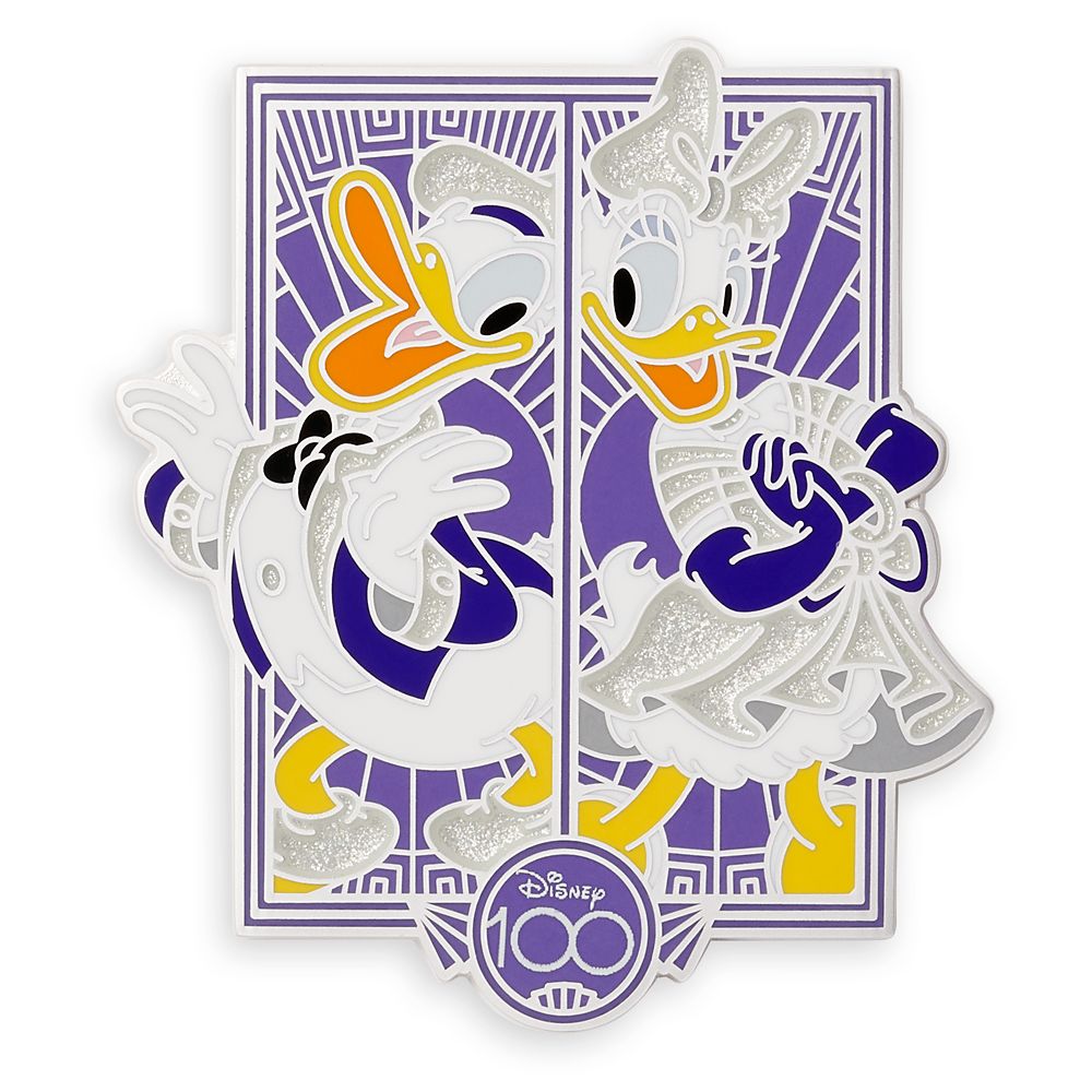 Donald and Daisy Duck Pin – Disney100 – Buy Now