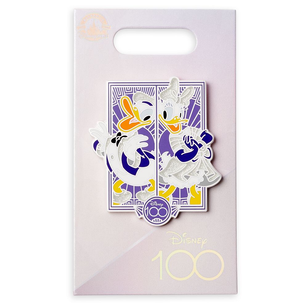 Donald and Daisy Duck Pin – Disney100