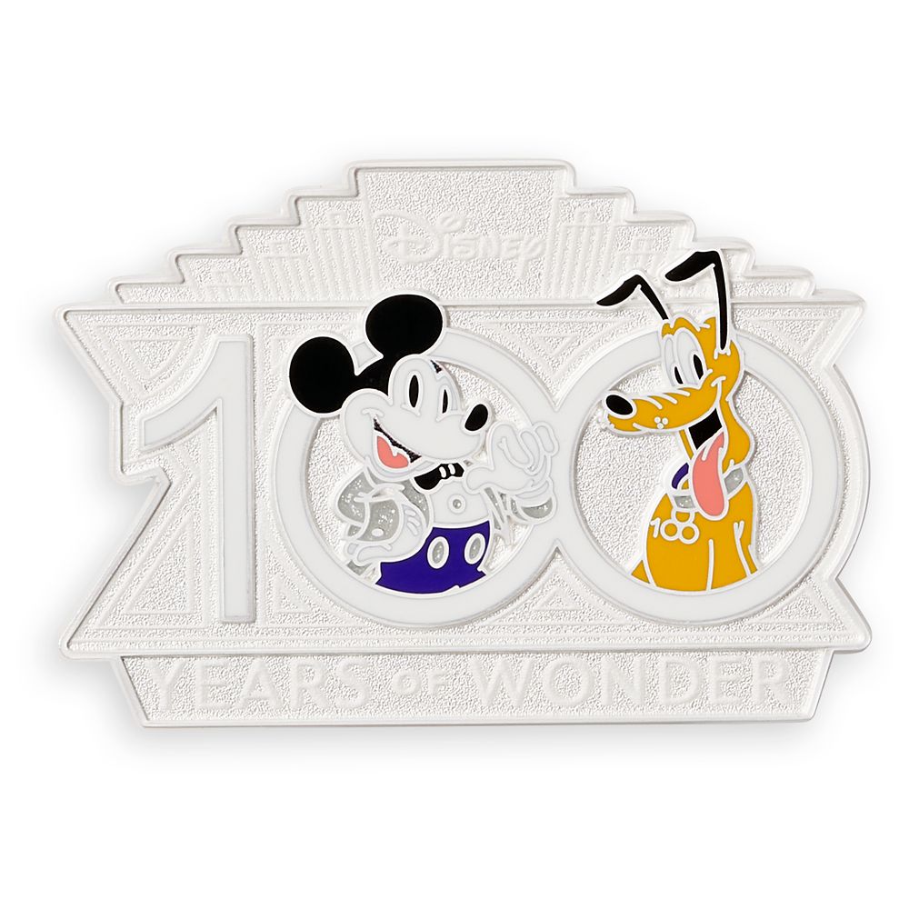Mickey Mouse and Pluto Disney100 Pin