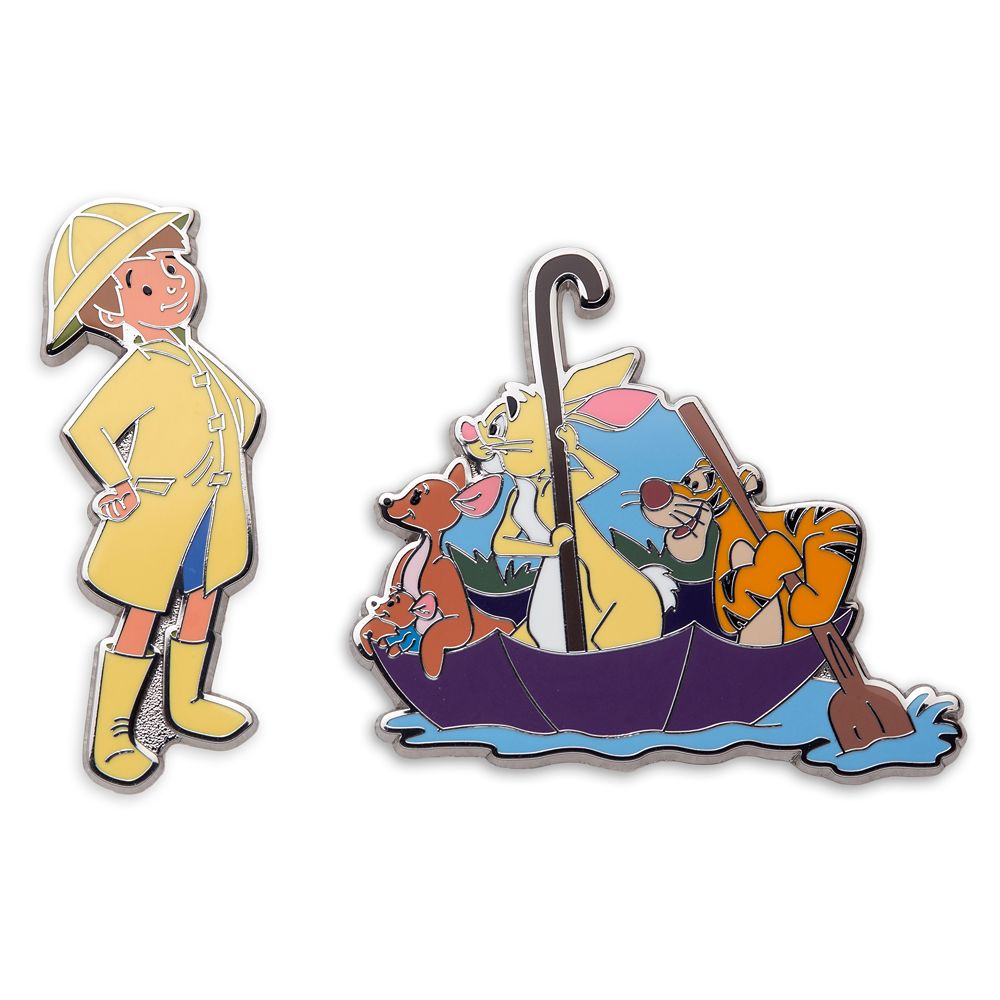 Christopher Robin and Friends Pin Set – Winnie the Pooh