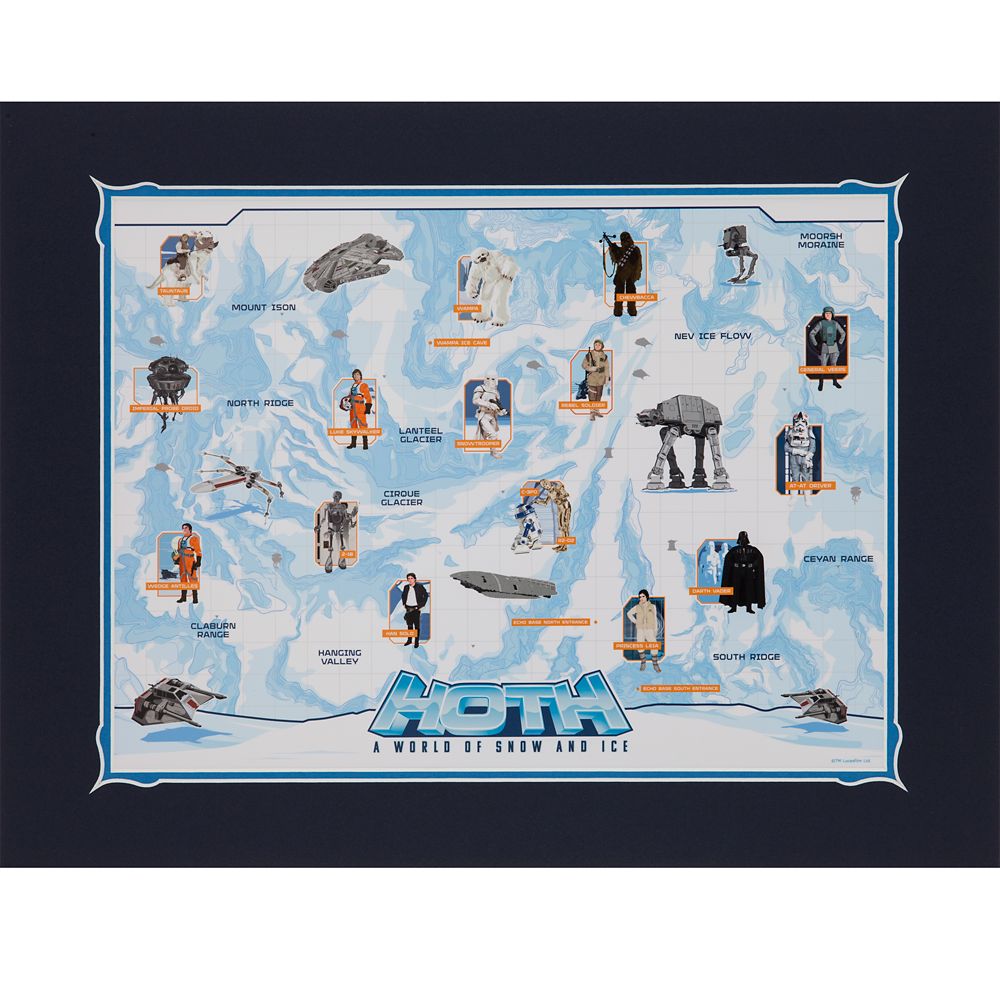 Hoth Deluxe Print – Star Wars – Get It Here