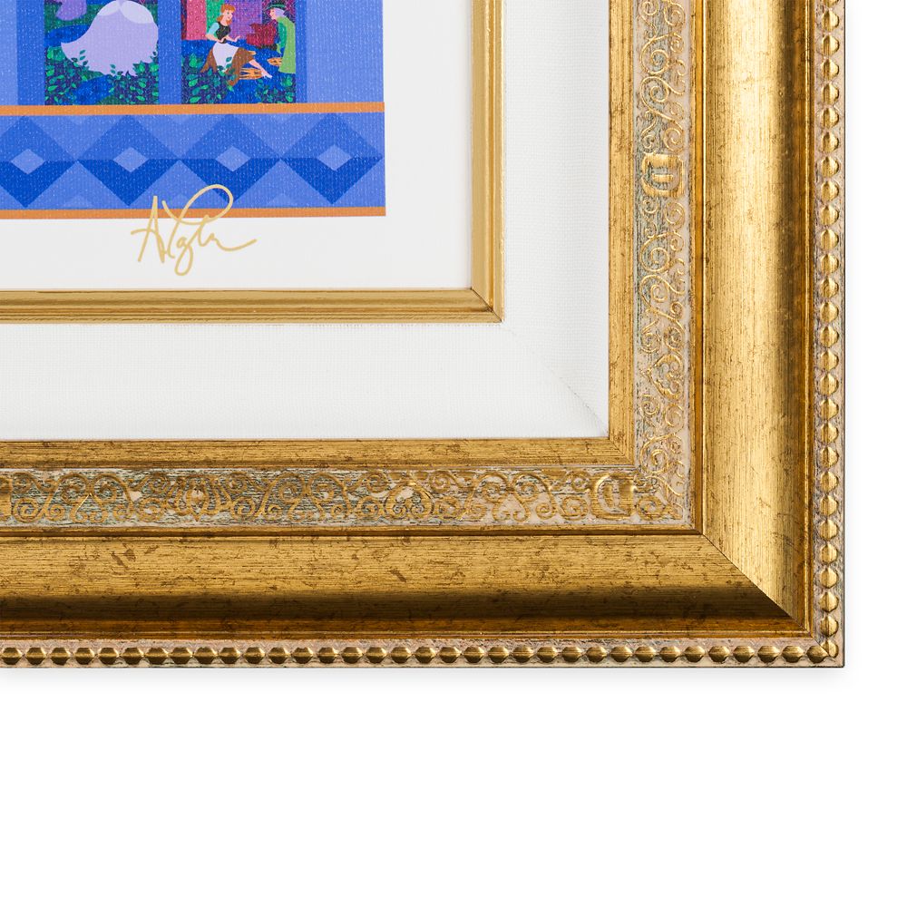 Cinderella Castle ''Kingdom of Magic'' Framed Canvas Print &ndash; Walt Disney World &ndash; Limited Edition