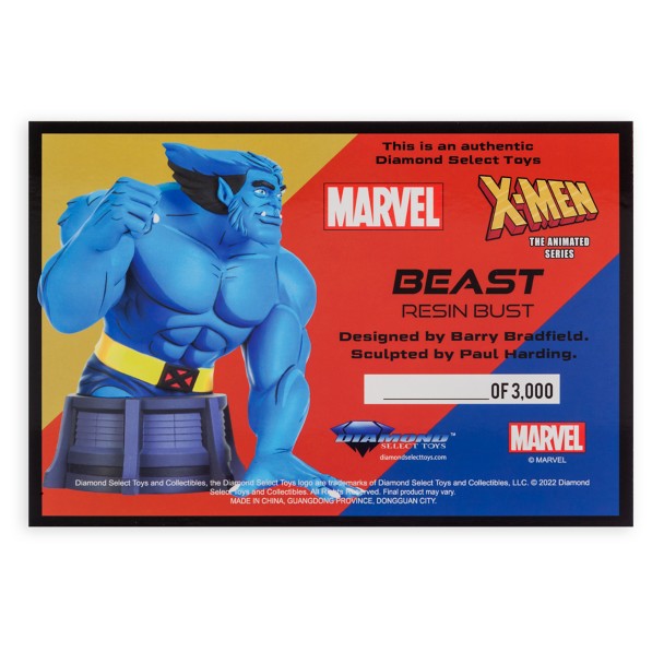 Marvel's Beast Resin Bust by Diamond Select – Limited Edition | shopDisney