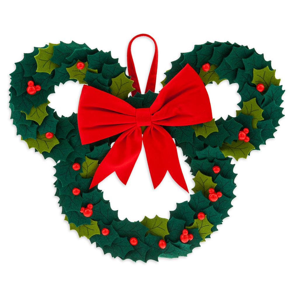 Mickey Mouse Icon Holiday Wreath