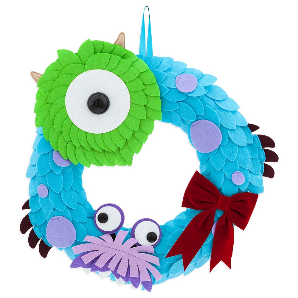 Monsters, Inc. Holiday Wreath available online
