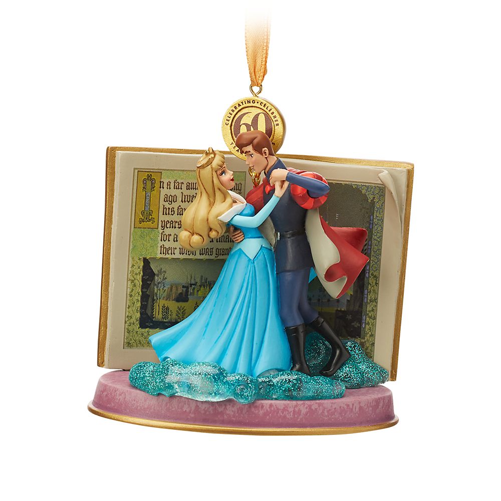 Sleeping Beauty Legacy Sketchbook Ornament – Blue – Limited Release