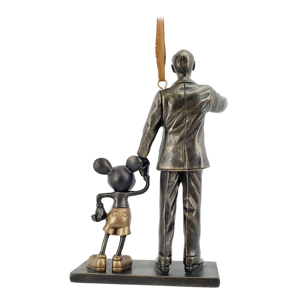 Walt Disney and Mickey Mouse ''Partners'' Sketchbook Ornament