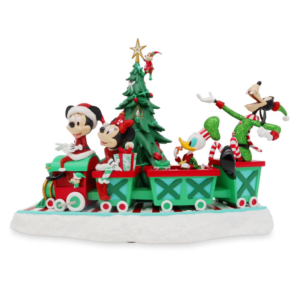 Mickey Mouse and Friends Musical Holiday Figurine