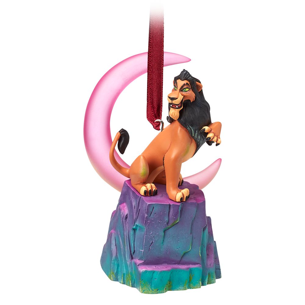 Scar Singing Living Magic Sketchbook Ornament – The Lion King