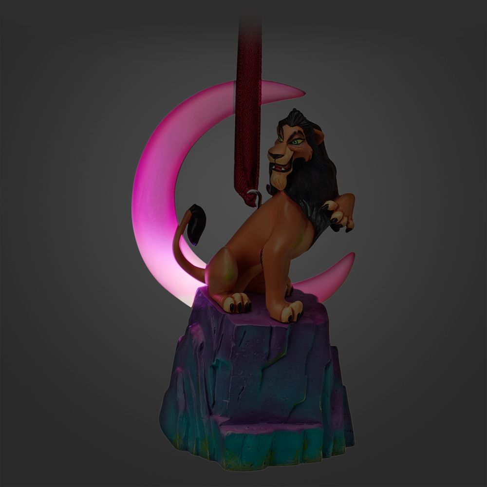 Scar Singing Living Magic Sketchbook Ornament – The Lion King