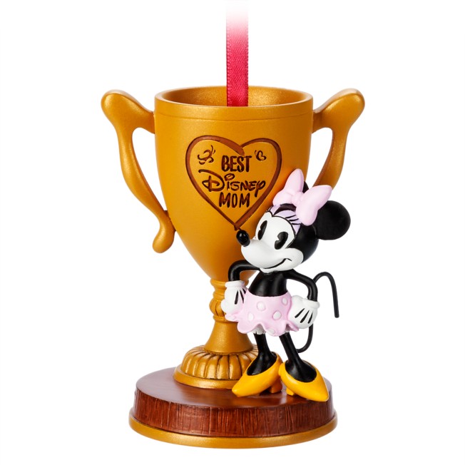 Minnie Mouse ''Best Disney Mom'' Figural Ornament