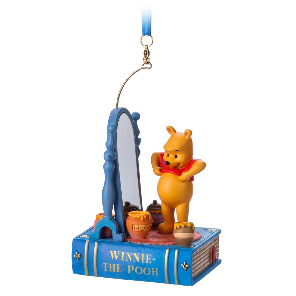 Winnie the Pooh Singing Living Magic Sketchbook Ornament