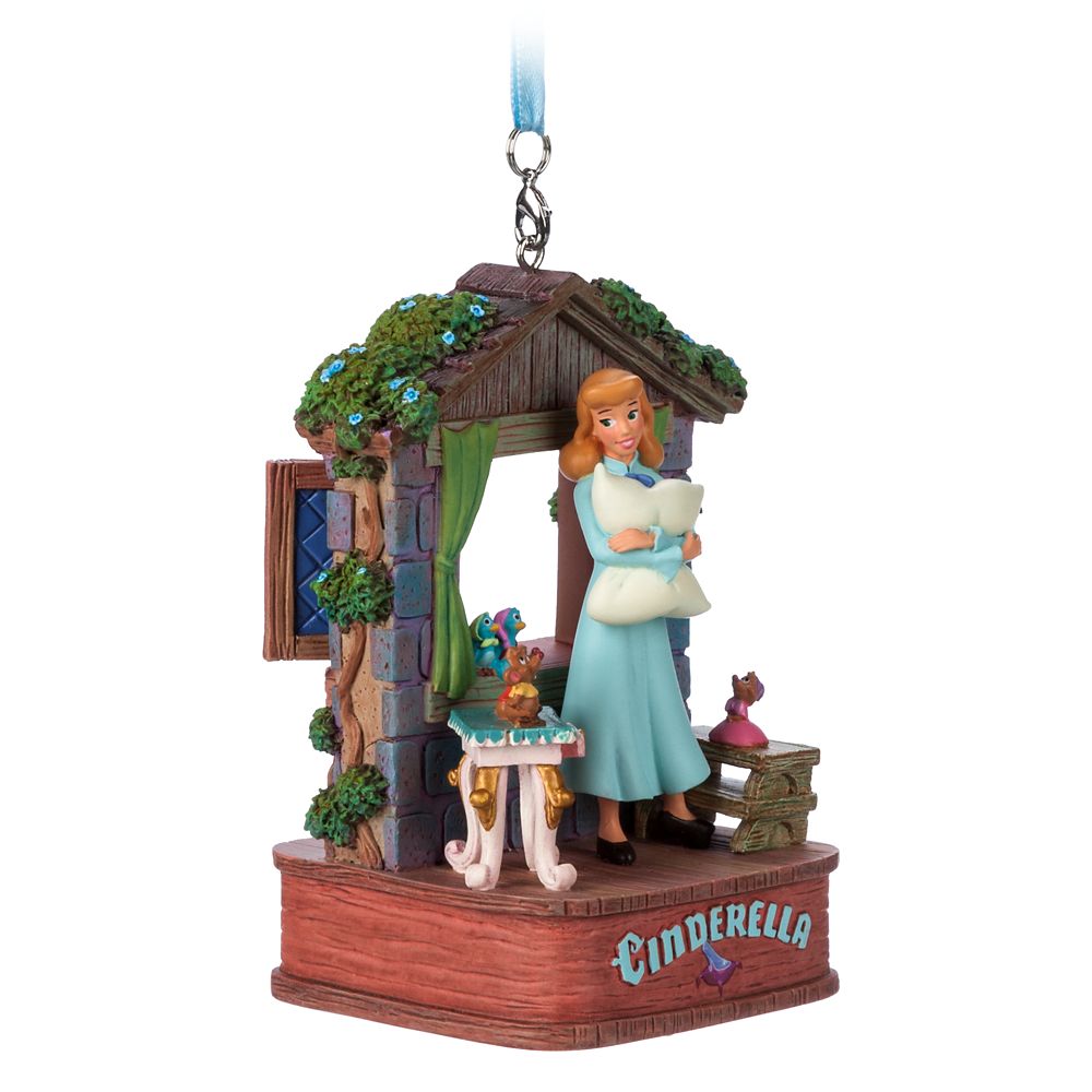 Cinderella Singing Living Magic Sketchbook Ornament