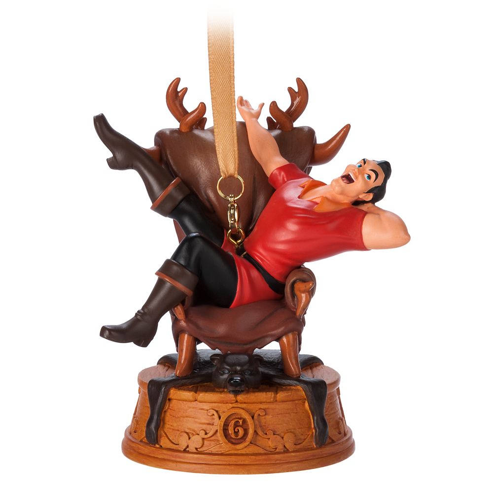 Gaston Singing Living Magic Sketchbook Ornament – Beauty and the Beast