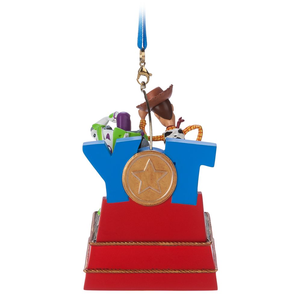 Woody and Buzz Lightyear Singing Living Magic Sketchbook Ornament – Toy Story