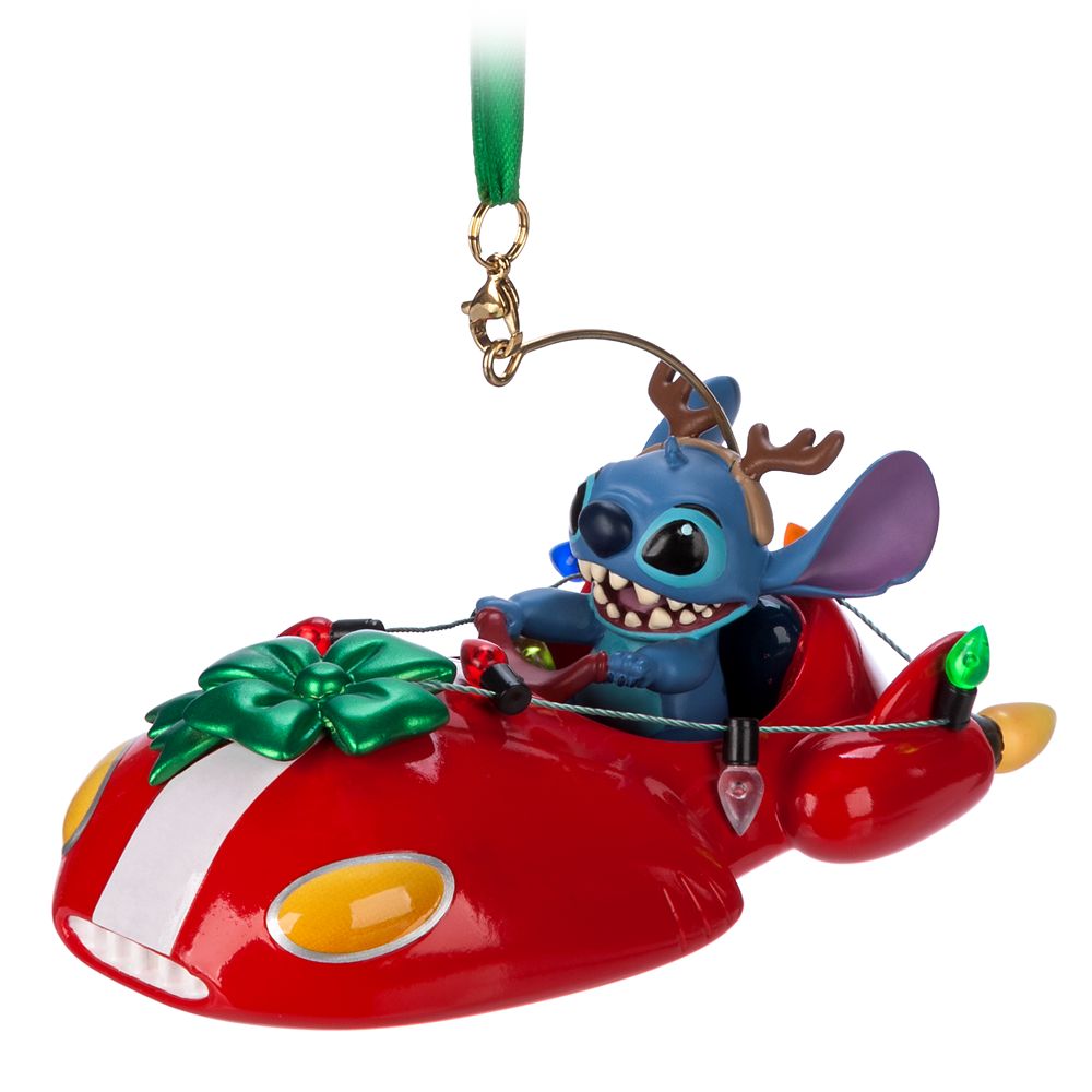 Stitch Sketchbook Ornament – Lilo & Stitch