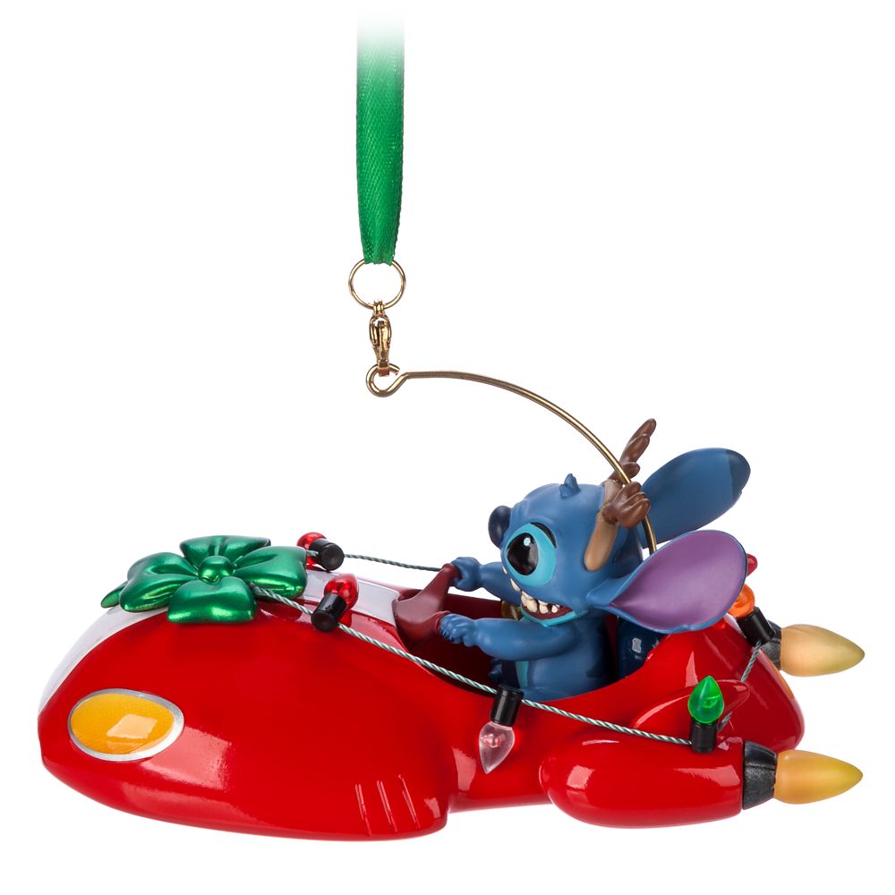 Stitch Sketchbook Ornament – Lilo & Stitch