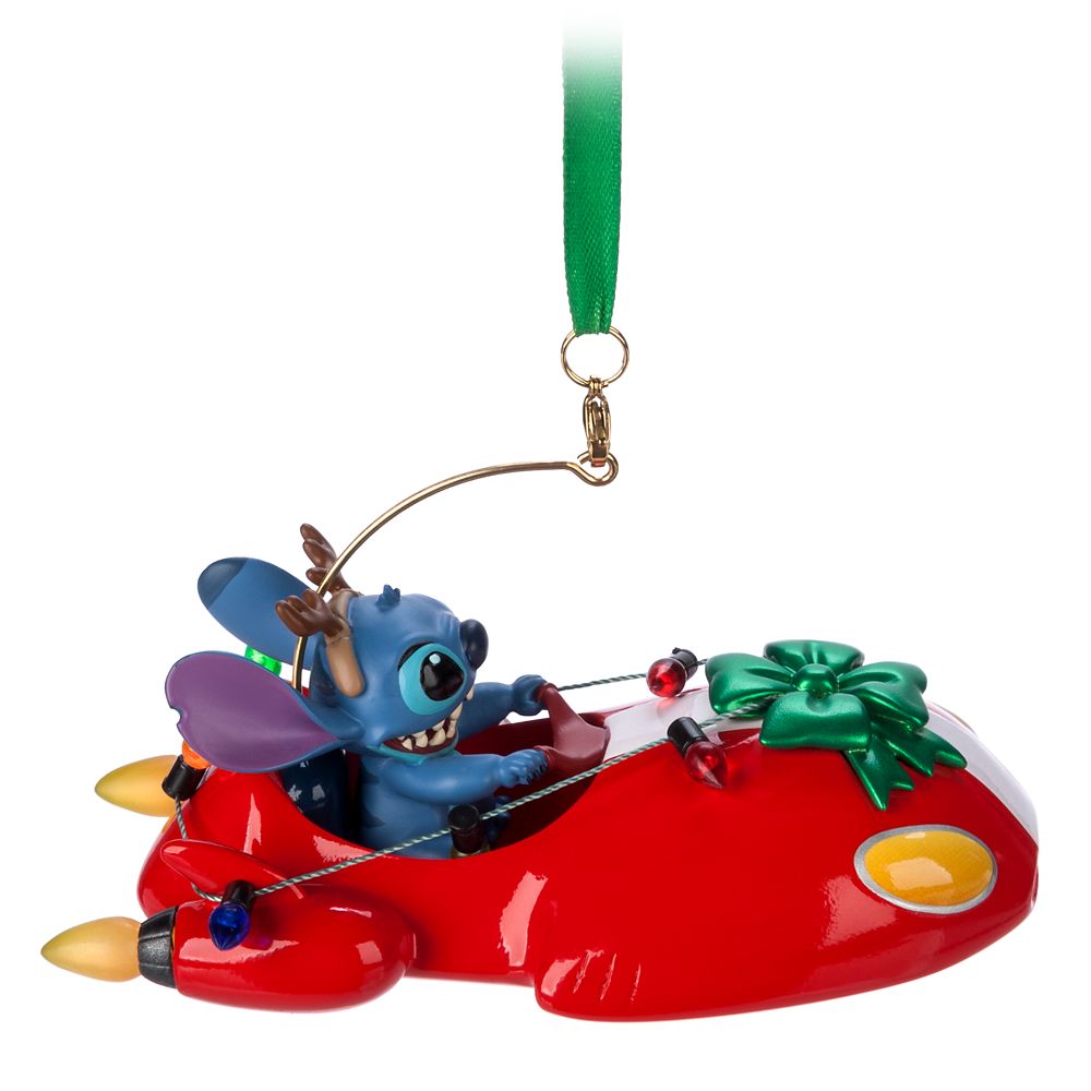 Stitch Sketchbook Ornament – Lilo & Stitch