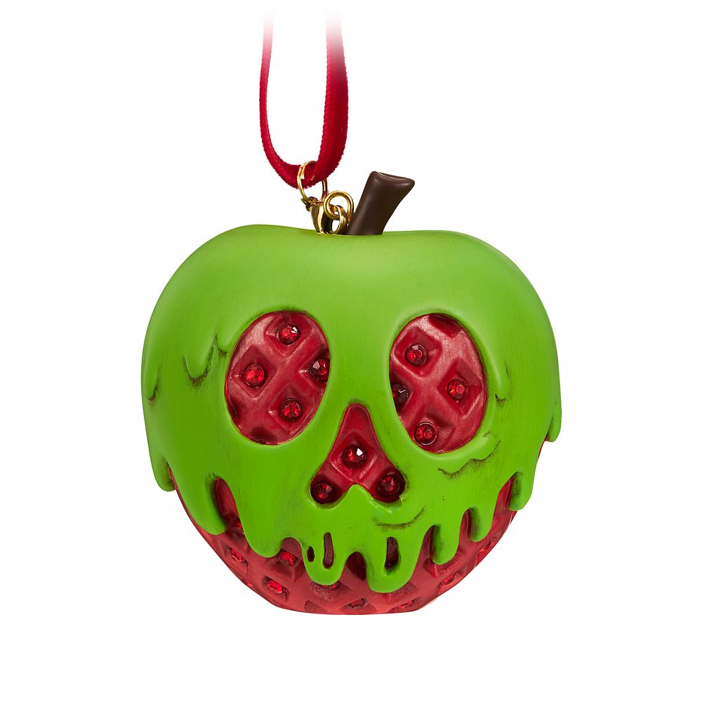 Poisoned Apple Ornament in Heart Box – Snow White and the Seven Dwarfs is now available