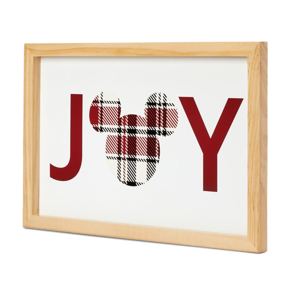 Mickey Mouse Icon Homestead ''Joy'' Wall D&eacute;cor