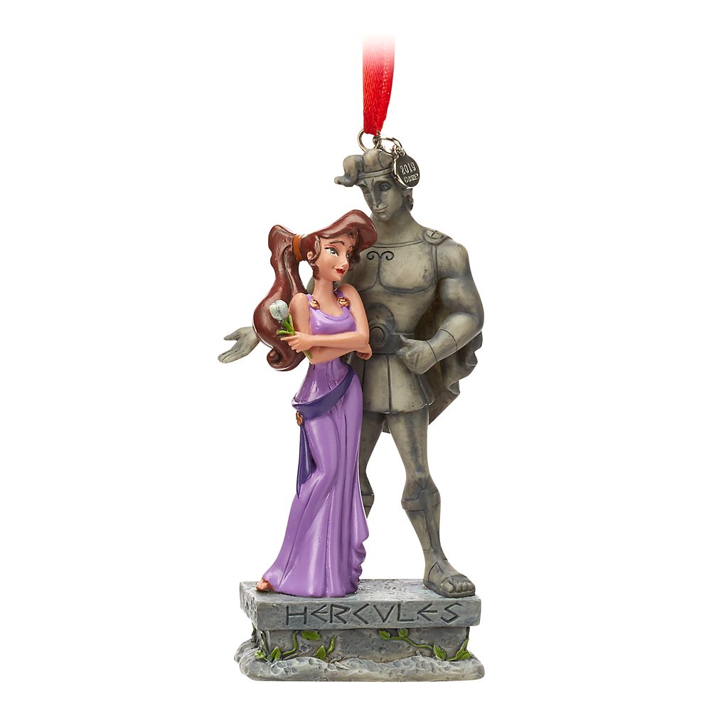 Megara and Hercules Sketchbook Ornament