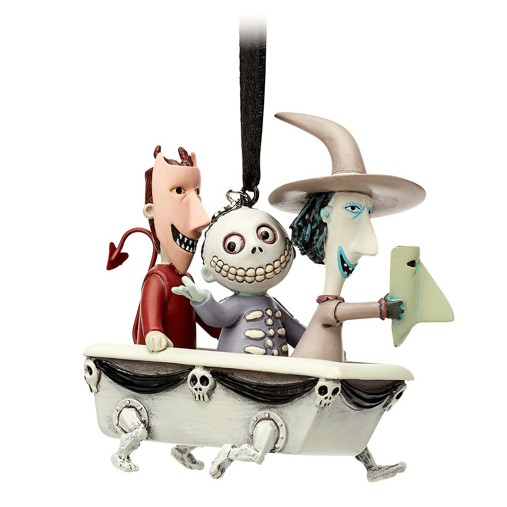 Lock Shock Barrel Sketchbook Ornament The Nightmare Before Christmas