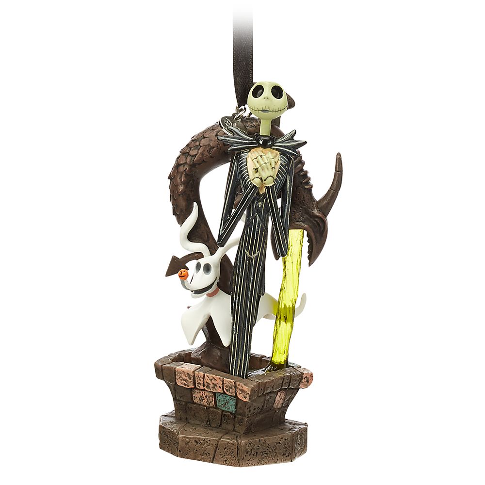 Jack Skellington and Zero Light-Up Living Magic Sketchbook Ornament is now out