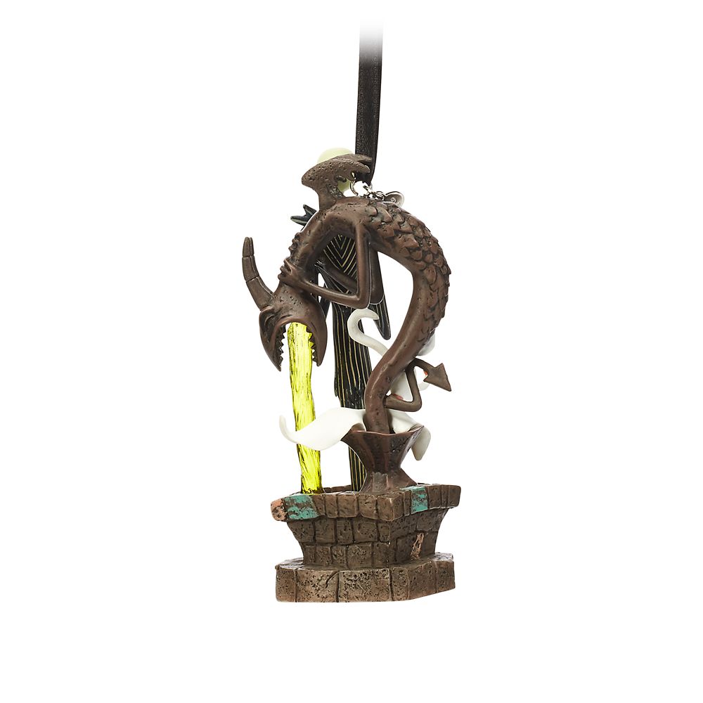 Jack Skellington and Zero Light-Up Living Magic Sketchbook Ornament