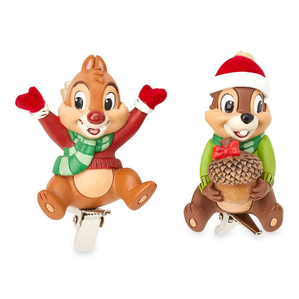 Chip 'n Dale Clip-On Sketchbook Ornament Set