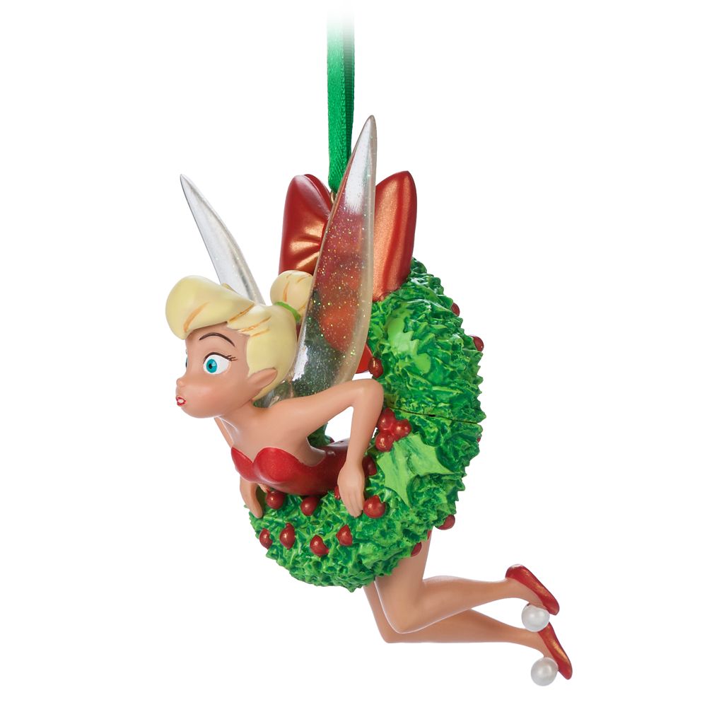 Tinker Bell Wreath Sketchbook Ornament