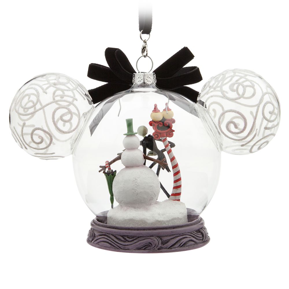 Jack Skellington Dome Sketchbook Ornament – Tim Burton's The Nightmare Before Christmas