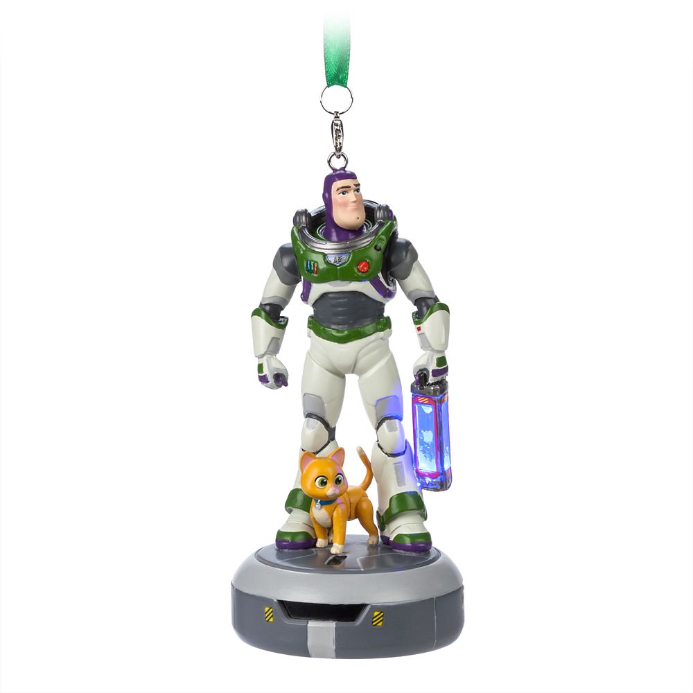 Buzz Lightyear and Sox Light-Up Living Magic Sketchbook Ornament – Lightyear is now out