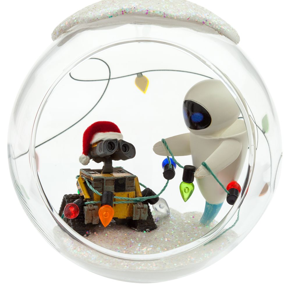 WALL•E and E.V.E. Dome Sketchbook Ornament