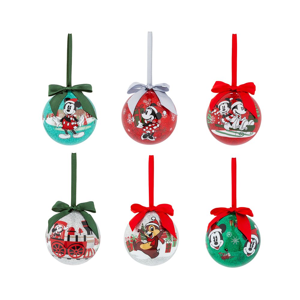 Mickey Mouse and Friends Sketchbook Ornament Set