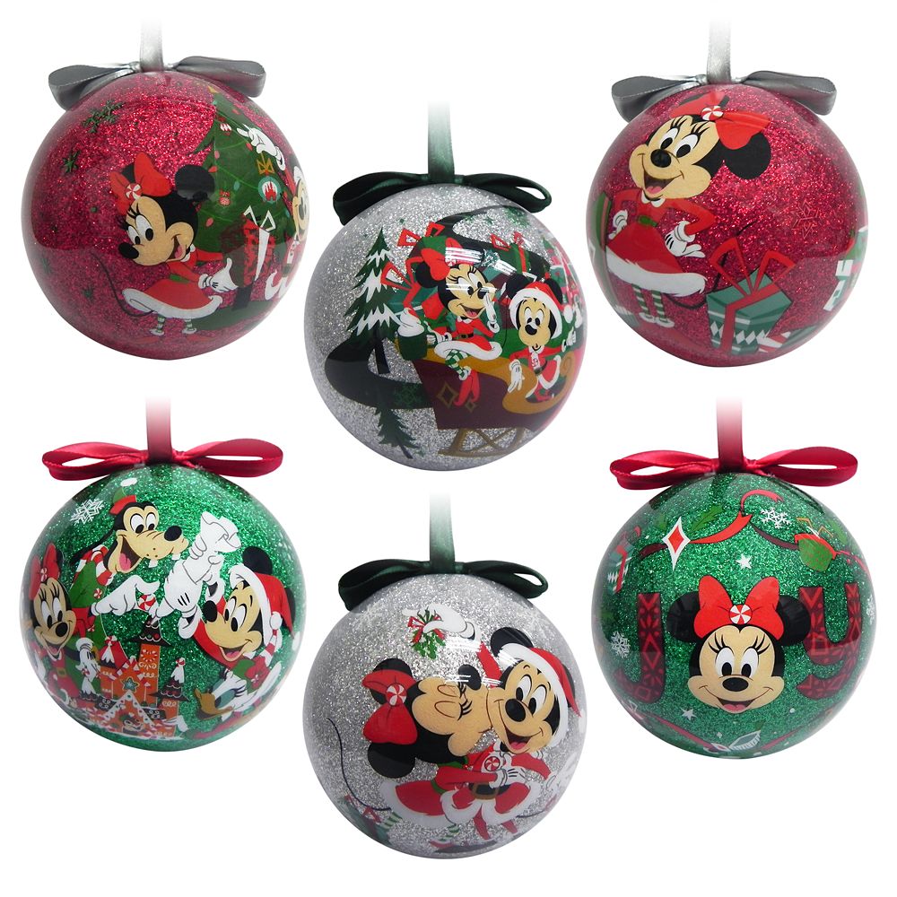 Mickey Mouse and Friends Sketchbook Ball Ornament Set